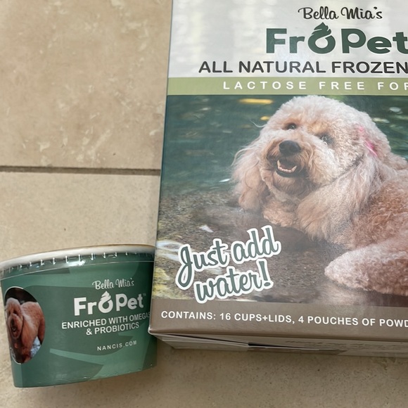 DAIRY-FREE FROZEN YOGURT FOR PETS! Make-at-home kit. JUST ADD WATER! - Picture 4 of 4